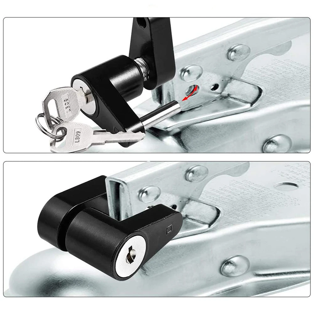 Zinc Alloy Anti Theft Trailer Hitch Lock