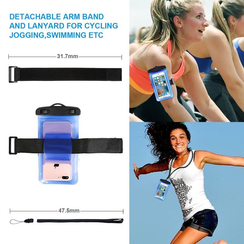 Waterproof bag swimming bag dry bag universal phone pouch