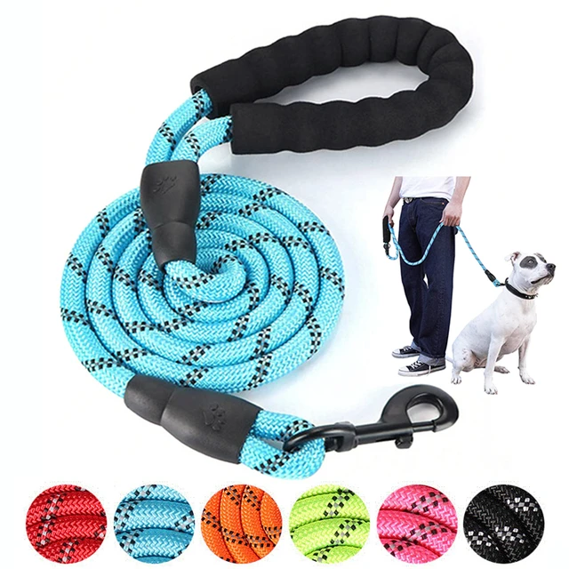 Strong Nylon Dog Leash Labrador French bulldog Harness Leashes Reflective  Leash Training Safety Dog Leashes Ropes