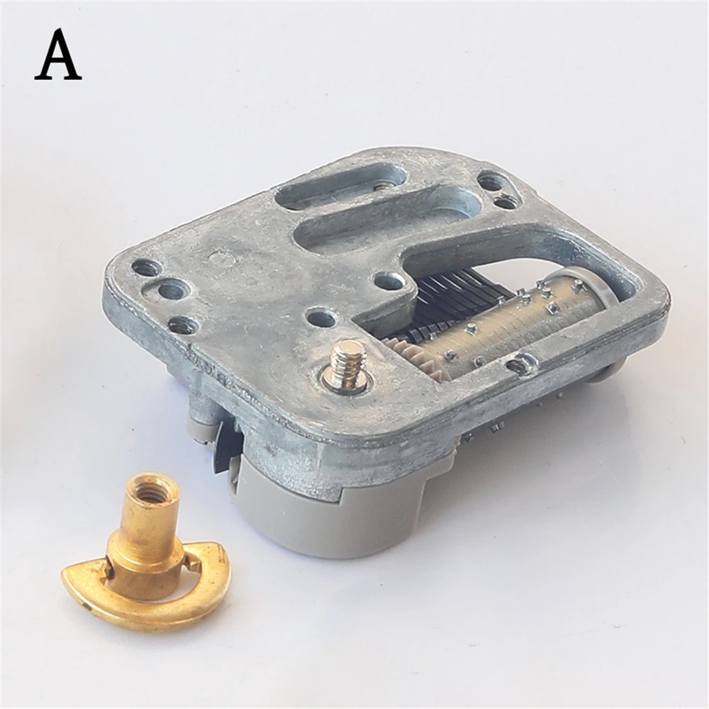 Mini 18 Tones Music Box Movement, DIY Musical Box Accessories, Clockwork Type Music Movemen, Toy Assembly Materialst 4