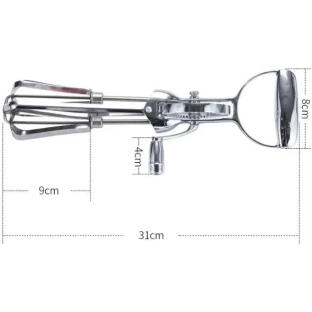News Hand Crank Egg Whisk Milk Mixer Cream Butter Blender Stiring Foam Mixer Kitchen Cooking Tool Kitchen Utensils 2025 2