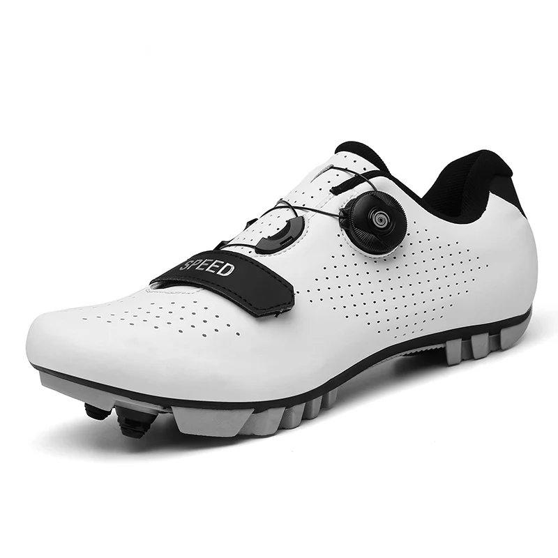 2023 Cycling Sneaker Mtb with Cleats Men Carbon Sports Speed Bike Shoes Women Mountain Racing Flat SPD Road Cycling Footwear