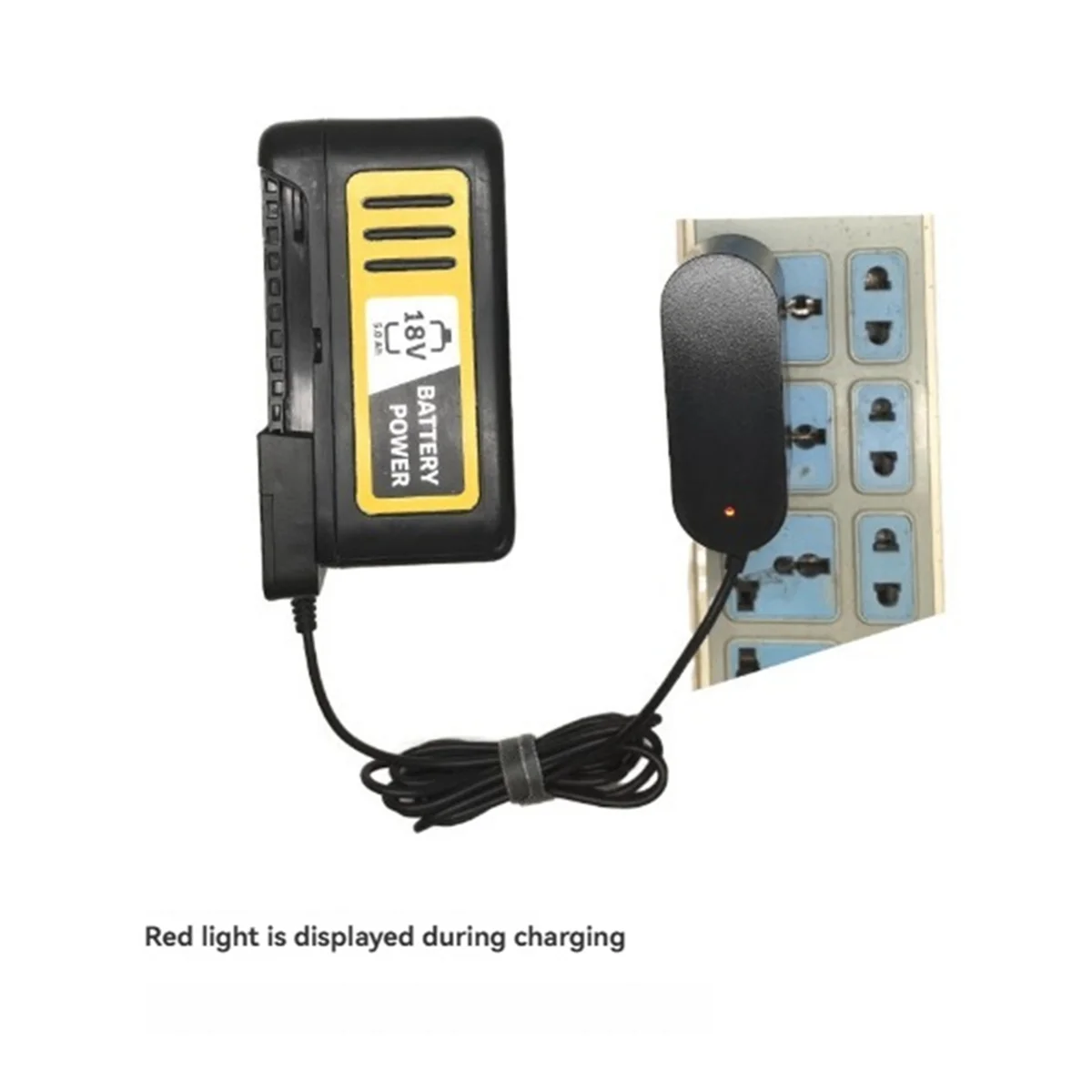 FZFZ 18V 1.5A Vacuum Cleaner Charger Power Adapter for Handheld Vacuum Cleaner Replacement Accessories UK Plug