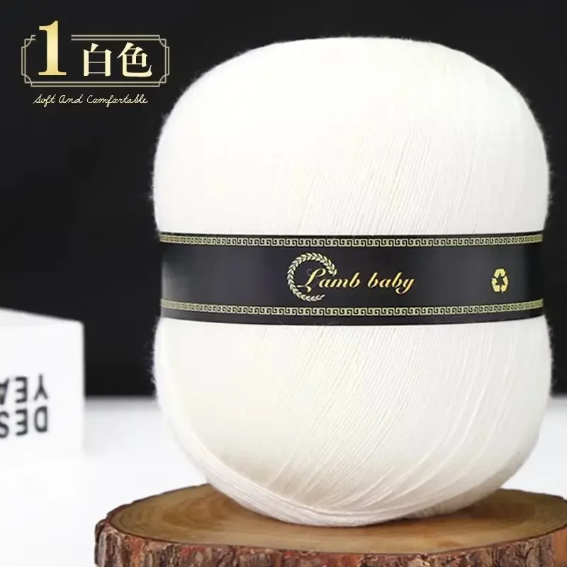 150G Colorful Fine Cotton Yarn for Hand Knitting Silk Cotton Yarn for DIY Light weight Sweater Knitting yarn wholesale 6