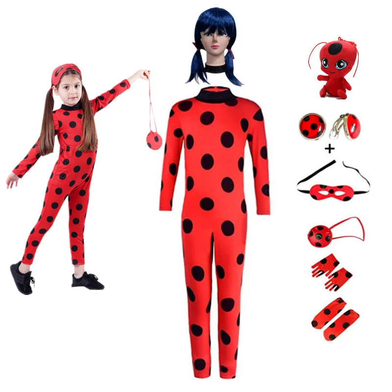 Пасхальный комбинезон для косплея маринетта детские костюмы из спандекса в виде