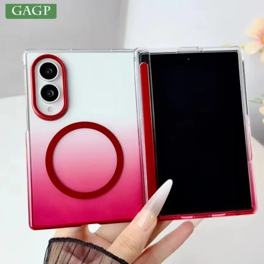 Elegant Gradient Crystal Thin Protective Case