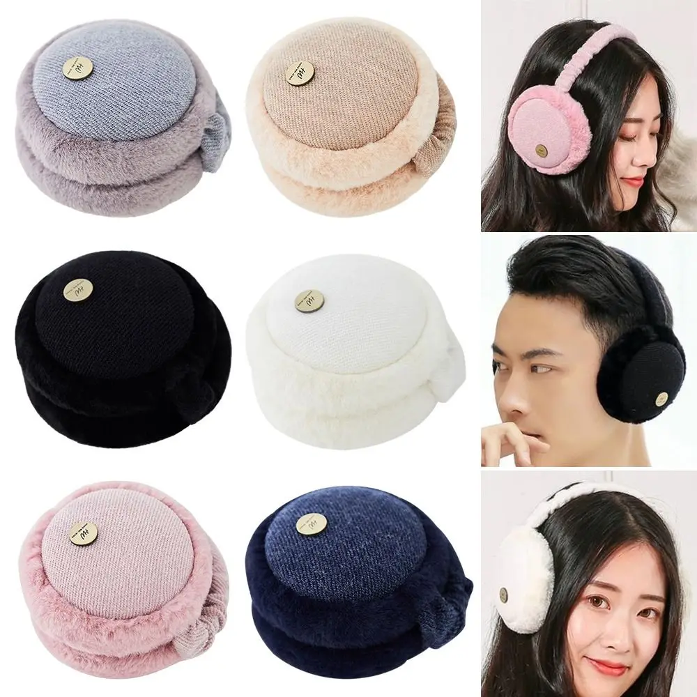

Fashion Faux Rabbit Fur Foldable Ear Muffs Winter Warm Ear Covers Headwear Ear Muffs Fur Earmuffs Women Girl Ear Warmer