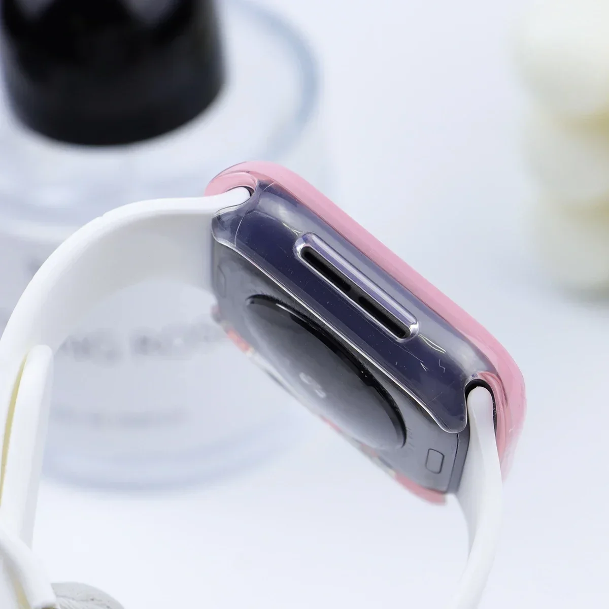 Enhanced Protective PC Case for Apple Watch - Durable Bumper Shell Cover Accessory