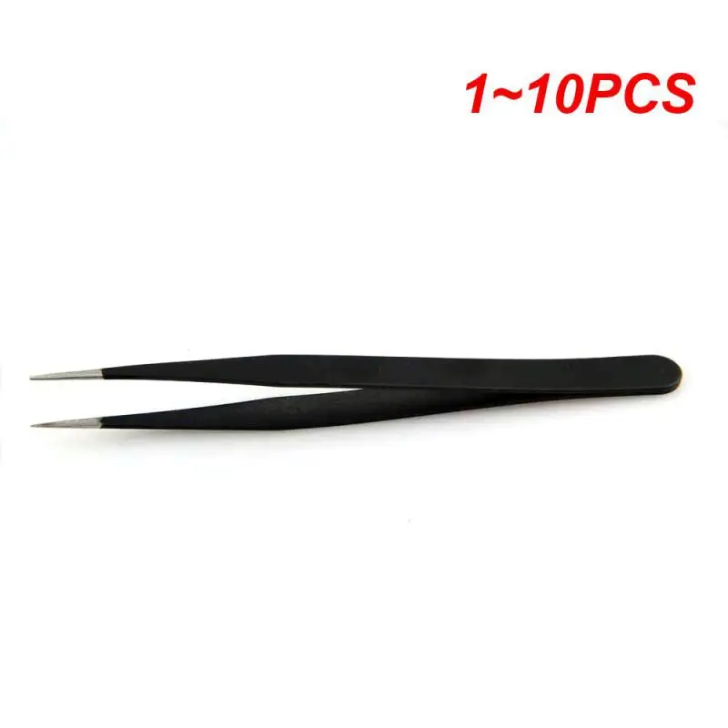 

1~10PCS Stainless Steel Straight and Curved Eyelashes Tweezers Eyelash Extension Tweezers Makeup Tools for False Eyelashes