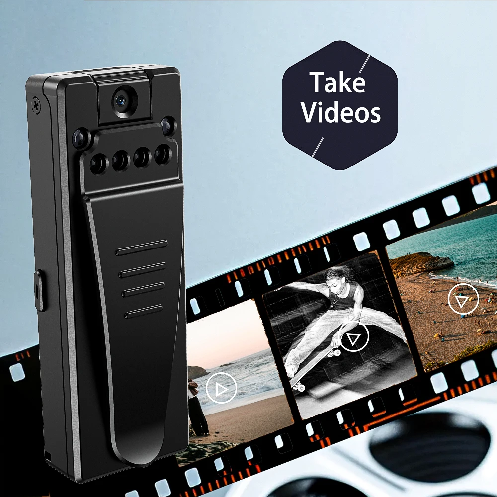 Vandlion A7 Mini Digital Camera HD 720P IR Night Vision Camcorder Motion Detection Sports DV Car DVR Small Clip Webcam for Home