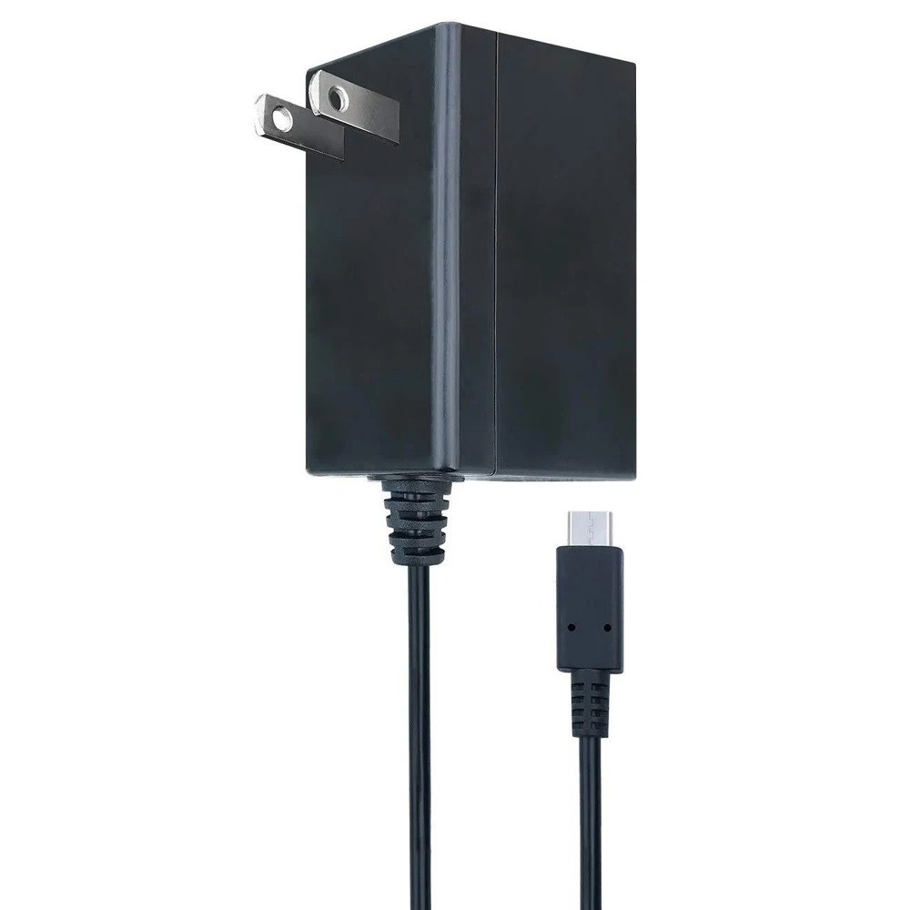 미국 플러그 AC 어댑터 충전기, NS 스위치, OLED 라이트, 벽 충전, USB C타입 전원 공급 장치, 가족 및 여행에 필수
