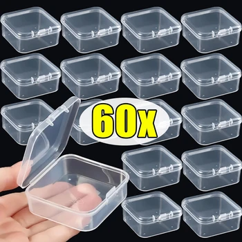 Mini Transparent Jewelry Storage Boxes 1