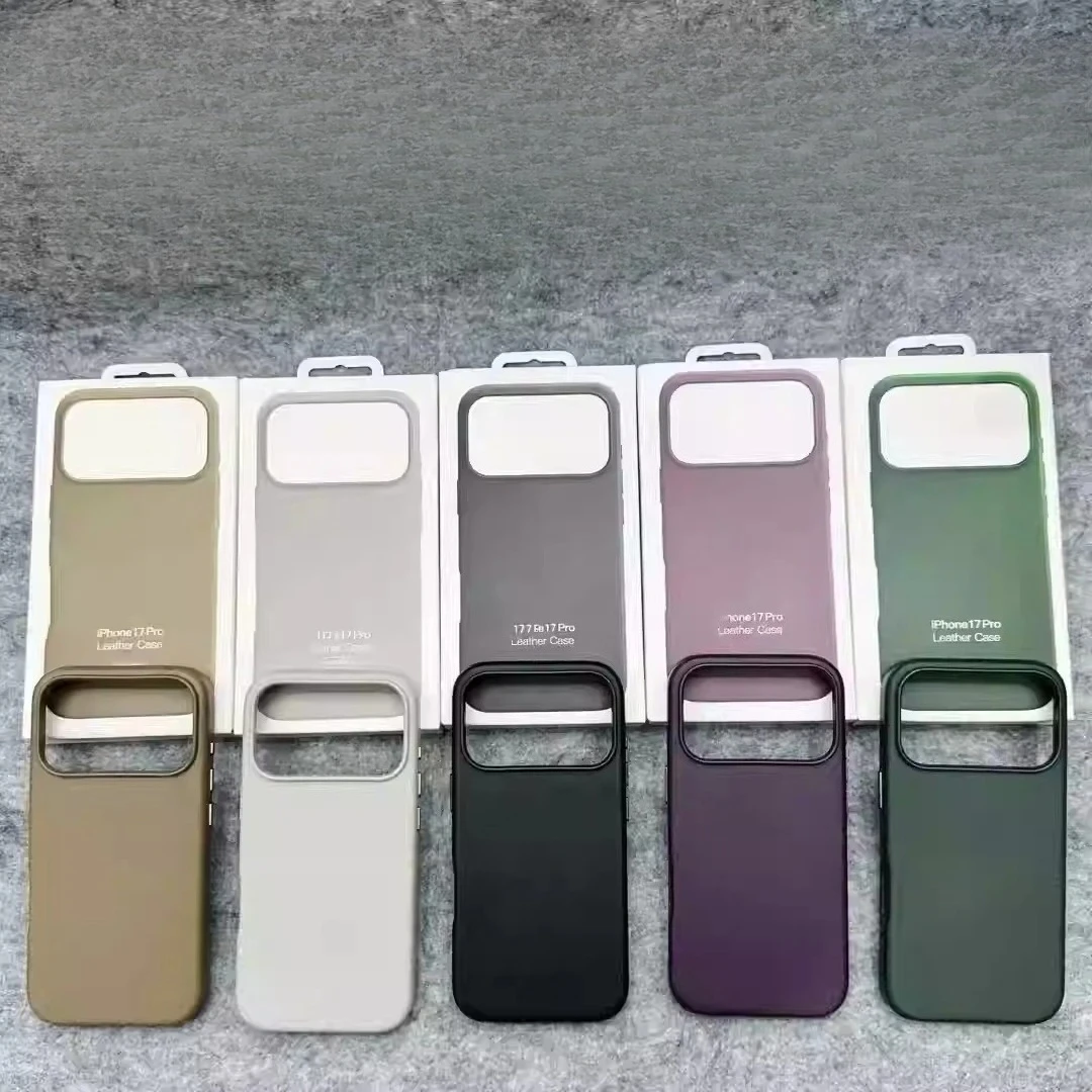Premium Genuine Leather MagSafe Charging Case - Anti-Drop Cover