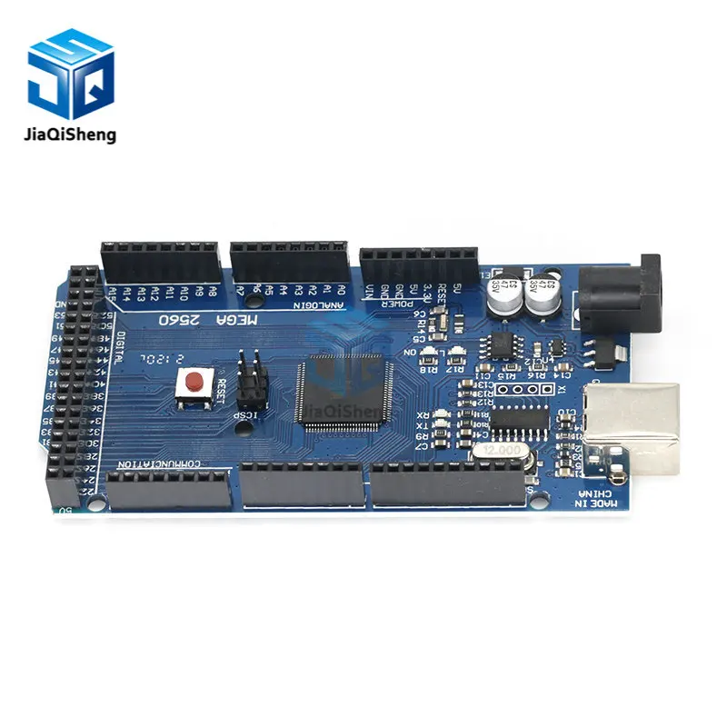 Scheda Mega 2560 R3 Mega2560 Rev3 (Atmega2560-16Au Ch340G) Su Cavo Usb Compatibile Per Arduino