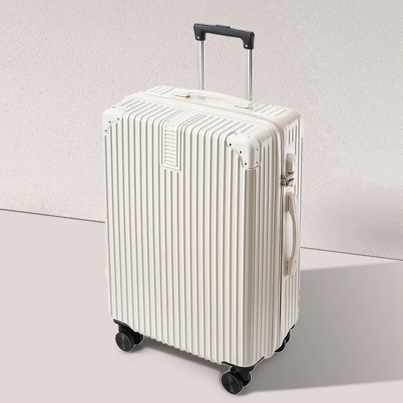 Retro aluminum frame suitcase luggage 3