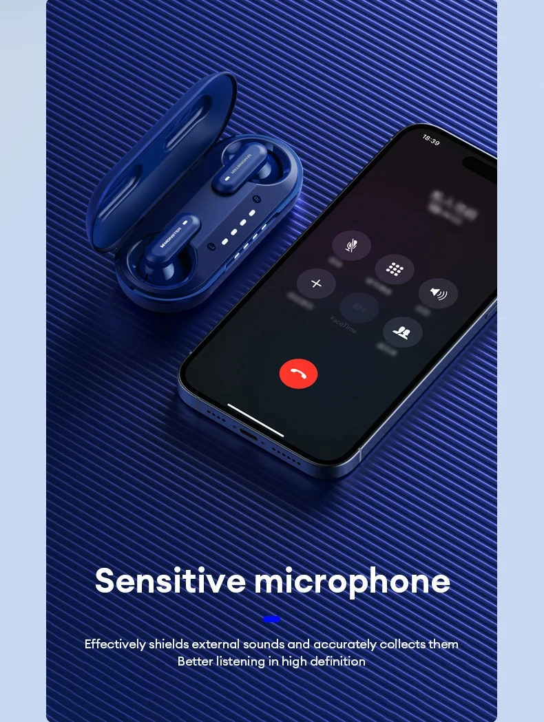 Écouteurs hi-fi Monster sans fil Bluetooth 5.4 TWS