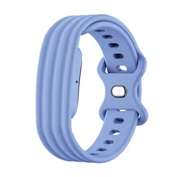 Breathable Adjustable Sport Silicone Watch Strap Bracelet (Light Blue)