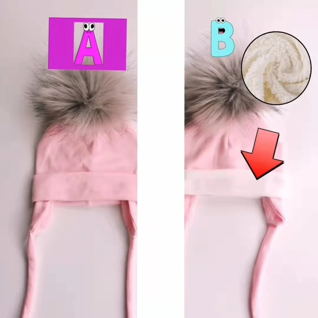 Рисунок 2 - Шапка-ушанка для новорожденных мальчиков и девочек