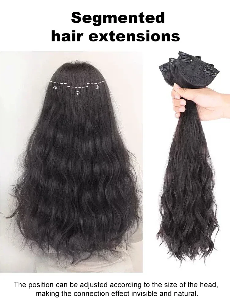 Рисунок 4 - Синтетические волнистые волосы для наращивания