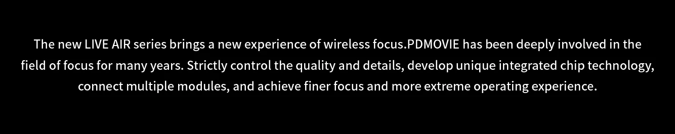 Description Picture 3 of itemPDMOVIE LIVE AIR 3 Wireless Lens Control System / Wireless Follow Focus System
