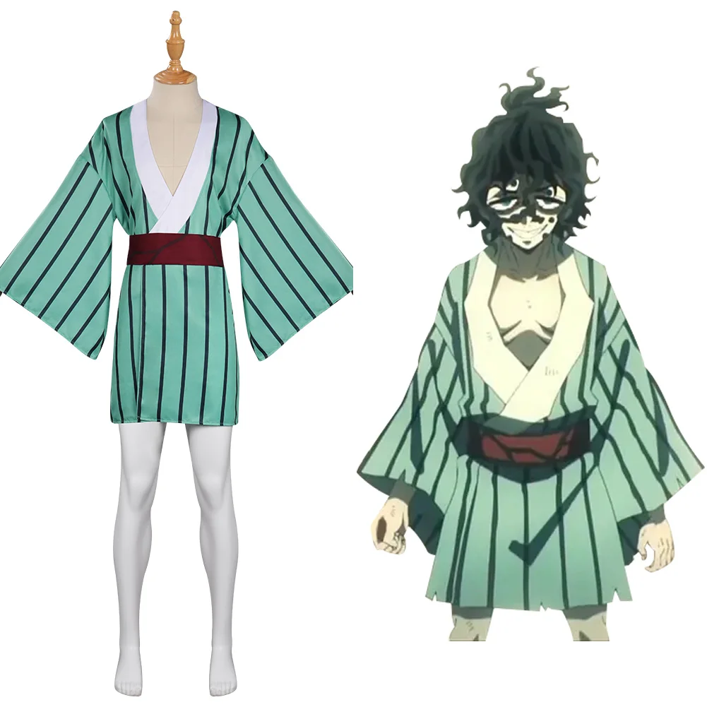 

Demon Slayer:Kimetsu Geen Yaiba Giyuutarou Cosplay Kostuum Halloween Carnaval for Women