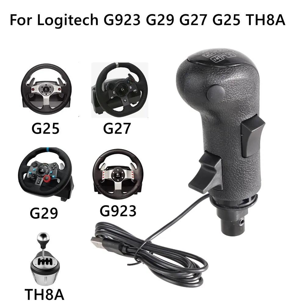 USB Truck Simulator Shifter, Gearshift Knob For ATS ETS2 PC Racing Gear  Shifter For Logitech G923 G29 G27 G25 Thrustmaster TH8A - AliExpress