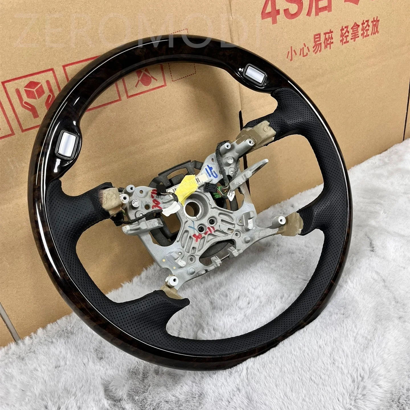 Wood Steering Wheel FOR BMW 750Li E66 2006 2007 2008 06 07 08