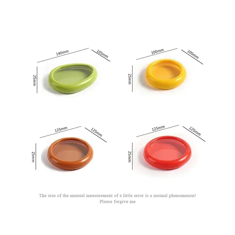 Fruit Preservation Box Silicone Film Food Box Sealed Mini Refrigerator for Storage Vegetable Avocado Lemon Storage Crisper Box