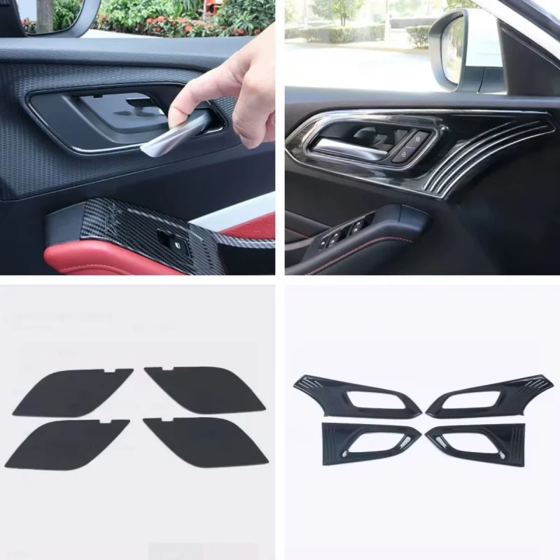 Inner-Side-Car-Door-Handle-Pull-Bowl-Cover-Trim-4PCS-SET-For-MG-5-MG5 ...