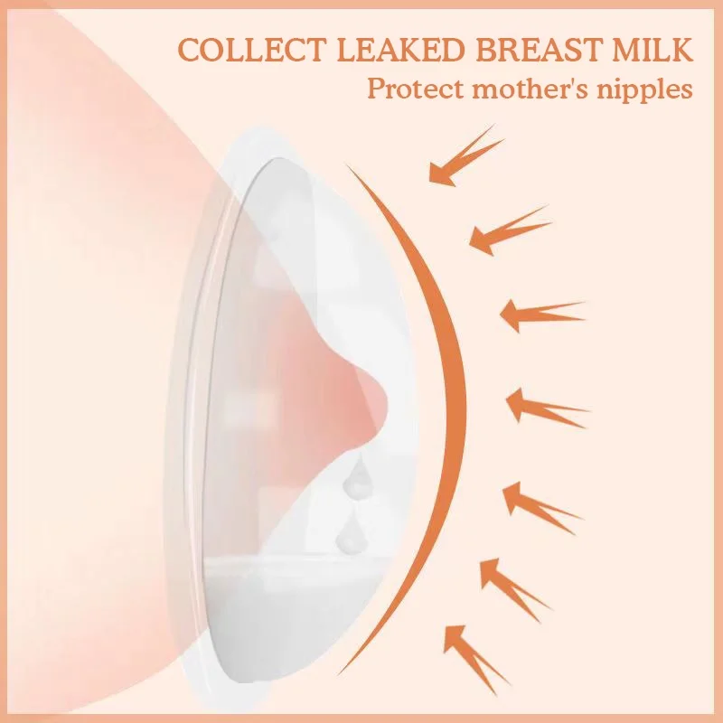 Wearable three-dimensional silicone breast milk collector to avoid embarrassing breast milk overflow during feeding 4