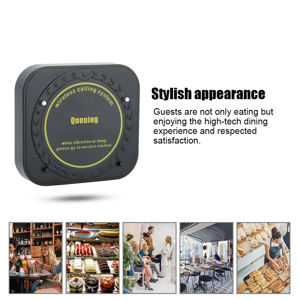 Restaurant Pagers,Social Distancing Buzzer,Max 999 Nursery Pager,10,20,30 Waiting Buzzers for Church/Clinic/Food Truck/Transport