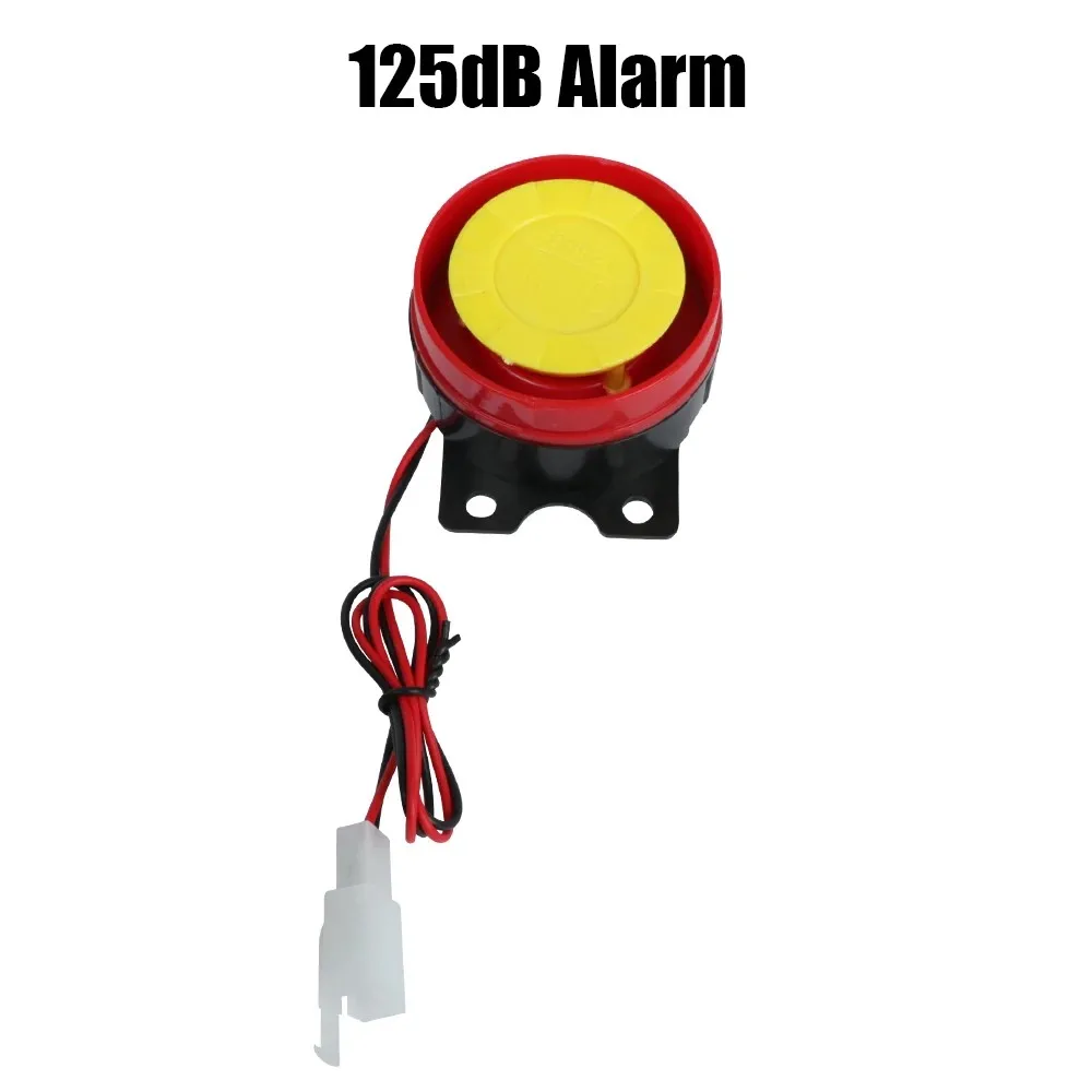 125db 12V Motorcycle Alarm System 2 Way Protection Remote Controller Electric Bicycle Motorbike Security Warning Alert Set remote control motorcycle alarm bike alarm anti theft alarm