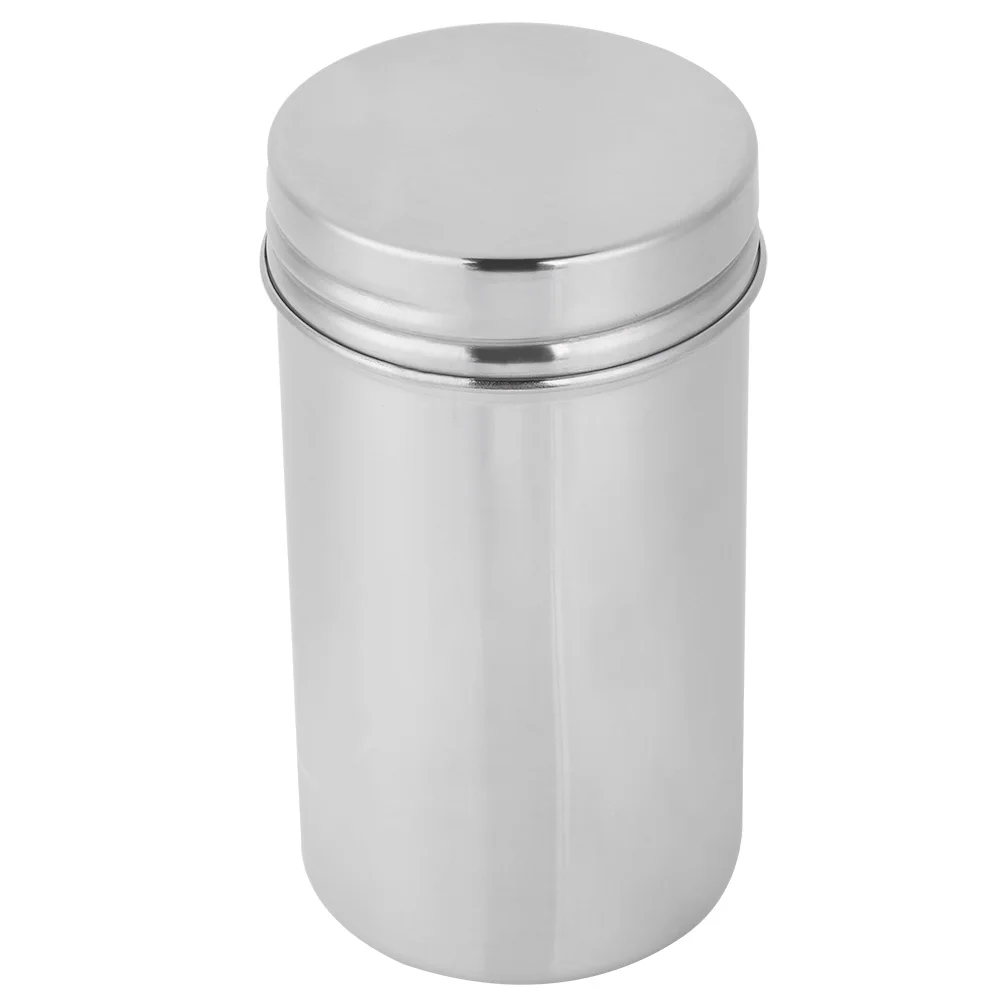 tea tin box tea canister 275ml 400ml 304 Stainless Steel Sealed Storage Jar Portable Tea Coffee Beans Container for Home Kitchen Cafes Restaurant