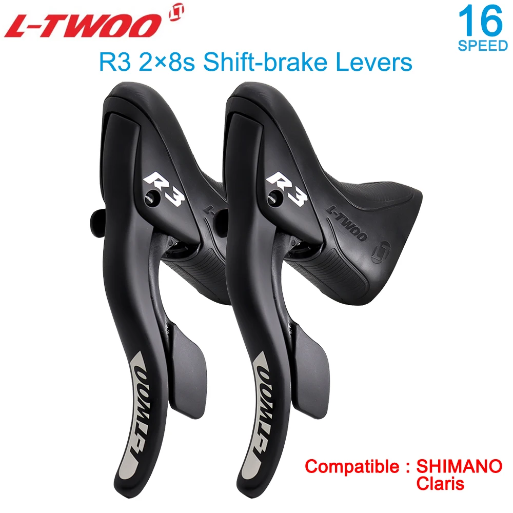 

Велосипедный рычаг переключения передач LTWOO R3 2x8, 16 скоростей, 16 s 8 s