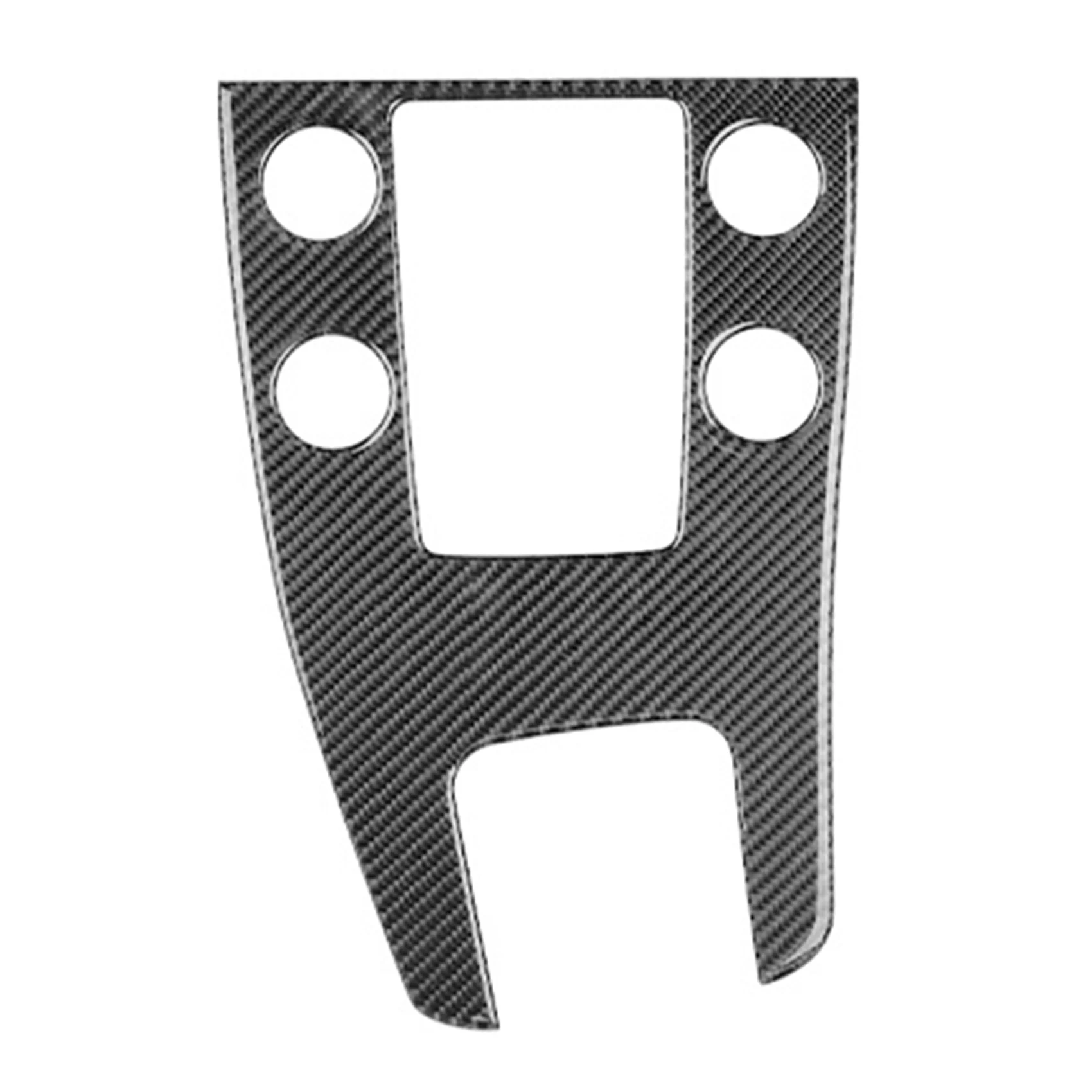 

Центральная консоль из углеродного волокна, панель управления CD, обшивка для Volvo V60 S60, аксессуары для салона автомобиля