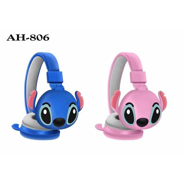 Convient pour Écouteurs sans fil Disney Stitch TWS Harvey Bear écouteurs de  dessin animé mignon HiFi Bluetooth casque de sport à réduction de bruit  stéréo nouveau