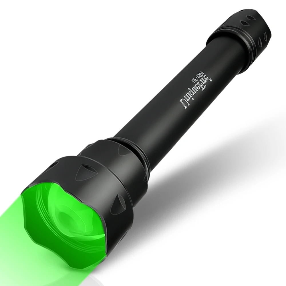 

UniqueFire 1501 38mm Lens XRE Green Light Portable LED Flashlight Waterproof Outdoor Torch 3 Modes Adjustable Focus Lanterna