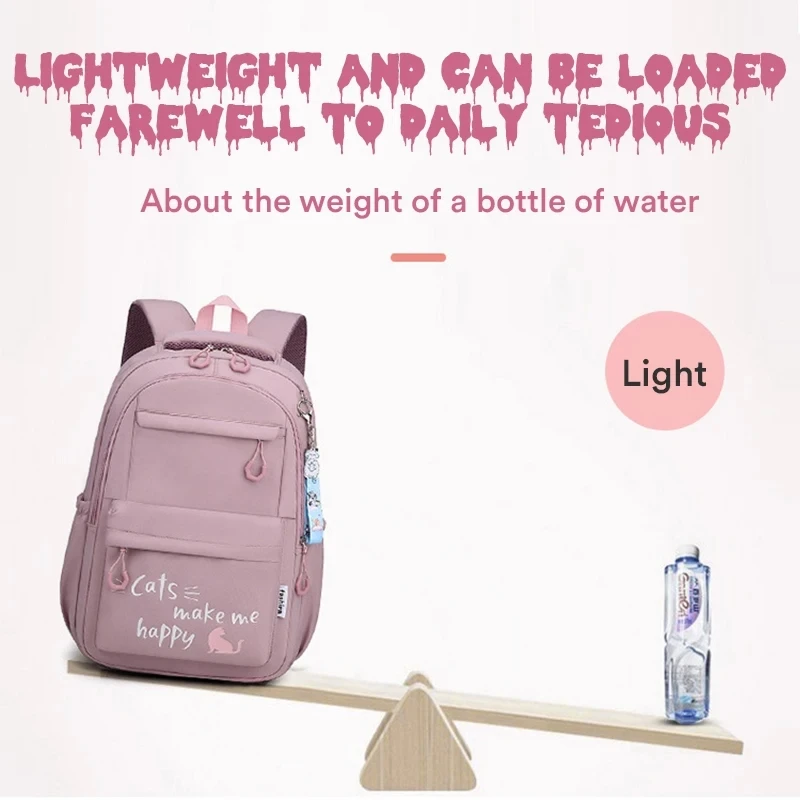 Kawaii Cute Rucksack for Teenage Girls: Stylish School Backpack
