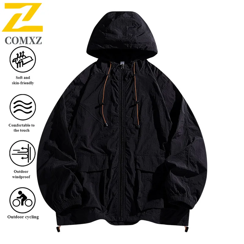 Summer Outdoor UV Protection Jacket UPF50+ Ice Silk Waterproof Skin Coat Ultra Lightweight for Fishing Hiking Camping Travel2025