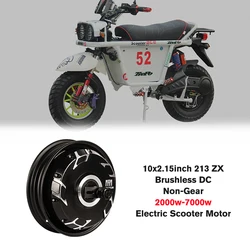 2000w 72v 80KMH 10inch Disc Brake Brushless Dc In Wheel Electric Scooter Motor