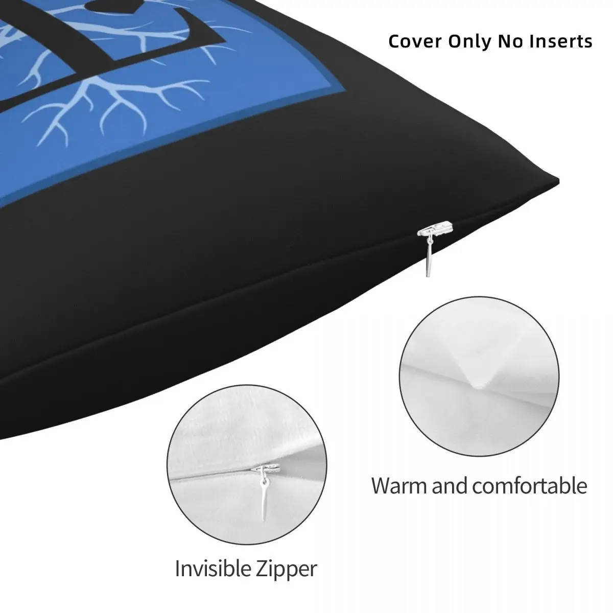 Рисунок 5 - Квадратная наволочка с логотипом школы Truham Grammer