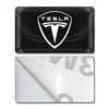 10Pc 3D Epoxy Badge Emblem Car Interior/Exterior Decorative Stickers for Tesla 3 S Model Y Model X Model M 2023 2024 Accessories 2