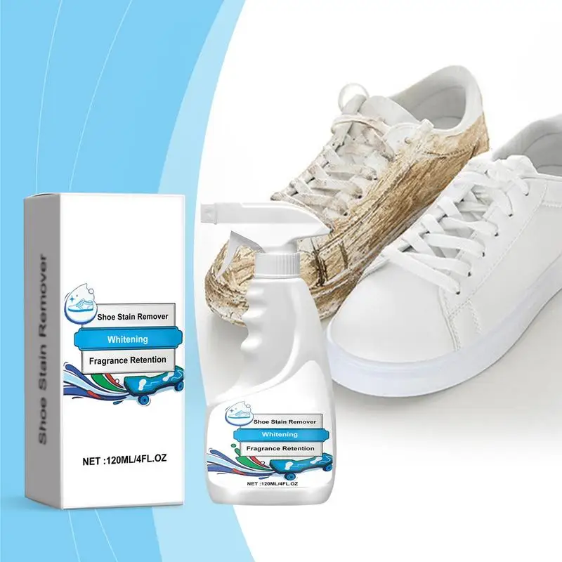 Shoe Stain Remover 120ml Stain Remover Clothes And Odor Foam Powerful Removing Foam Cleaner Shoe Cleaner For