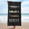 P-Pablo Escobar Narcos Towel  Microfiber beach towels absorb water, dry quickly, and are easy and comfortable for yoga swimming 3