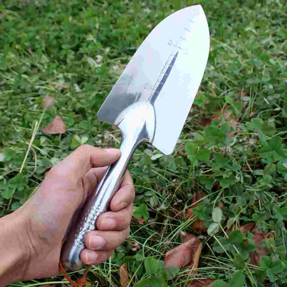 Stainless Steel Plants Hand Spade Household for Garden on Foot Small Planting Handheld Forged Weeding