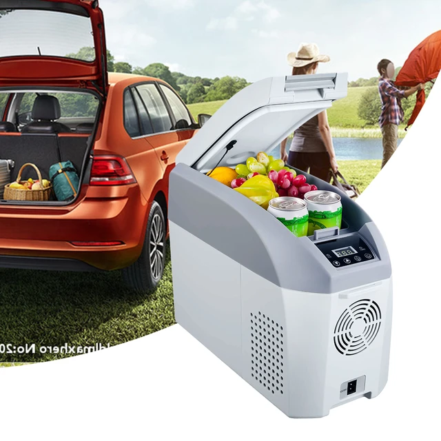 Tragbarer Auto-Gefrierschrank 15l Autokühlschrank 12v / 24v Camping  Kühlschrank mit Gefrierfach