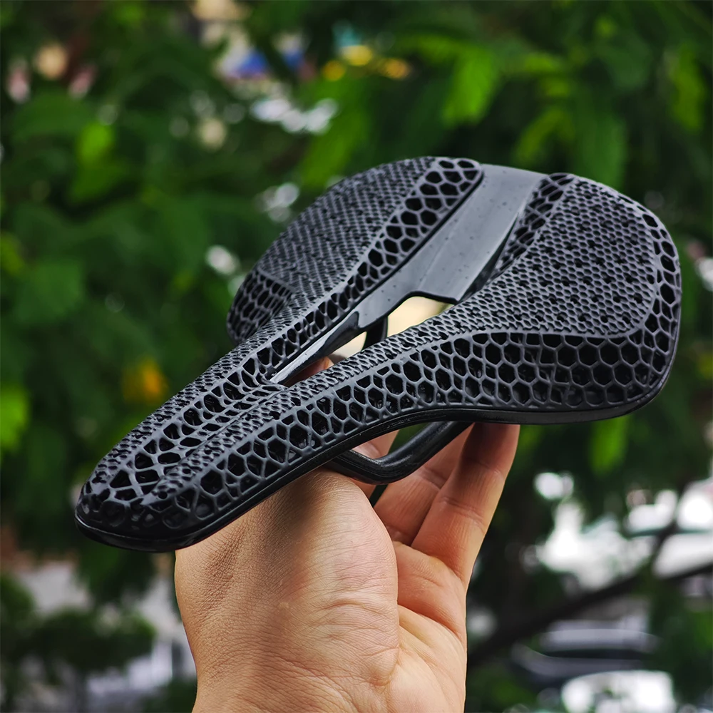 GOLDIX PS-GLAXY 3D-Druck Fahrrad Carbon Sattel Ultraleichte Autobahn MTB Rennsattel Fahrradkissen Fahrradsitz Zubehör – Detail 3