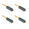 4Sets MOC Brick 1x4 with Spring Shooting Mechanism 15400/72387 Arrow 8 for Shooter Weapon 15303/29340  3 Colors to Choose From 3