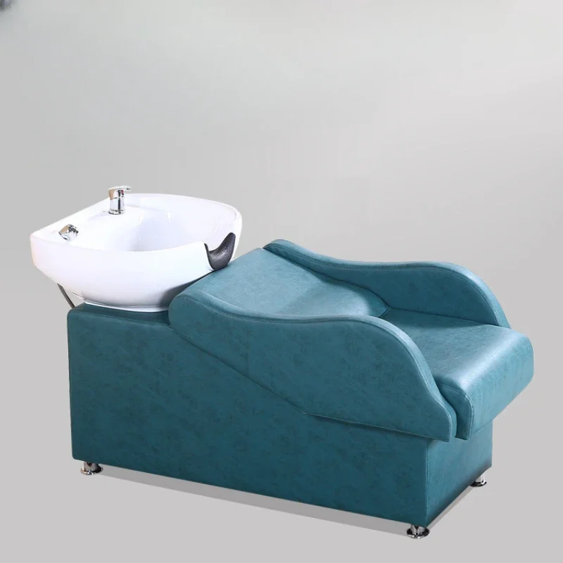 

Professional Beauty Shampoo Chairs Head Spa Stainless Steel Shampoo Chairs Hairdressing Shampouineuse Salon Furniture WZ50SC