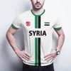 New Syria Football Jersey Men's Sports T-shirts Syrian Flag Street Oversized Tops Unisex Casual Graphic T-shirts Mens Gifts 5